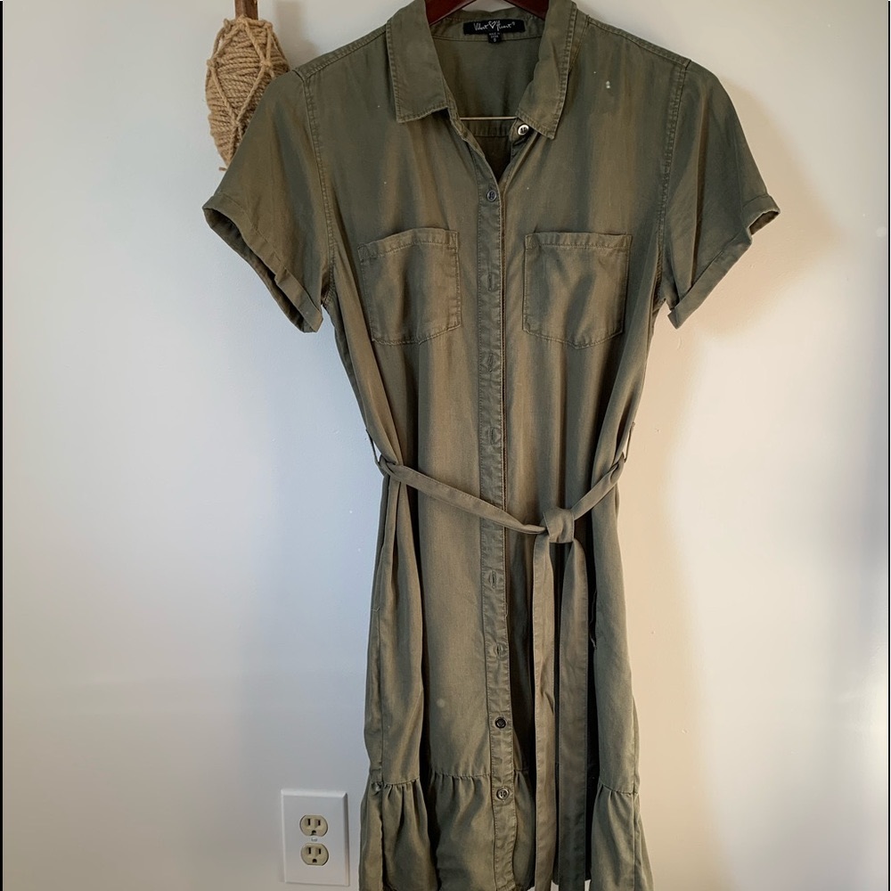 Size S. Brand new without tags shirt dress.